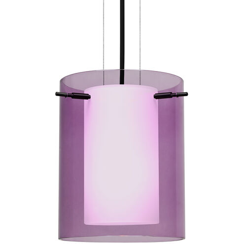 Pahu 8 LED Black Cable Pendant Ceiling Light