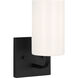 Rhett 1 Light 5 inch Midnight Black Wall Bath Fixture Wall Light