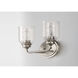 Acadia 2 Light 15 inch Satin Nickel Vanity Light Wall Light