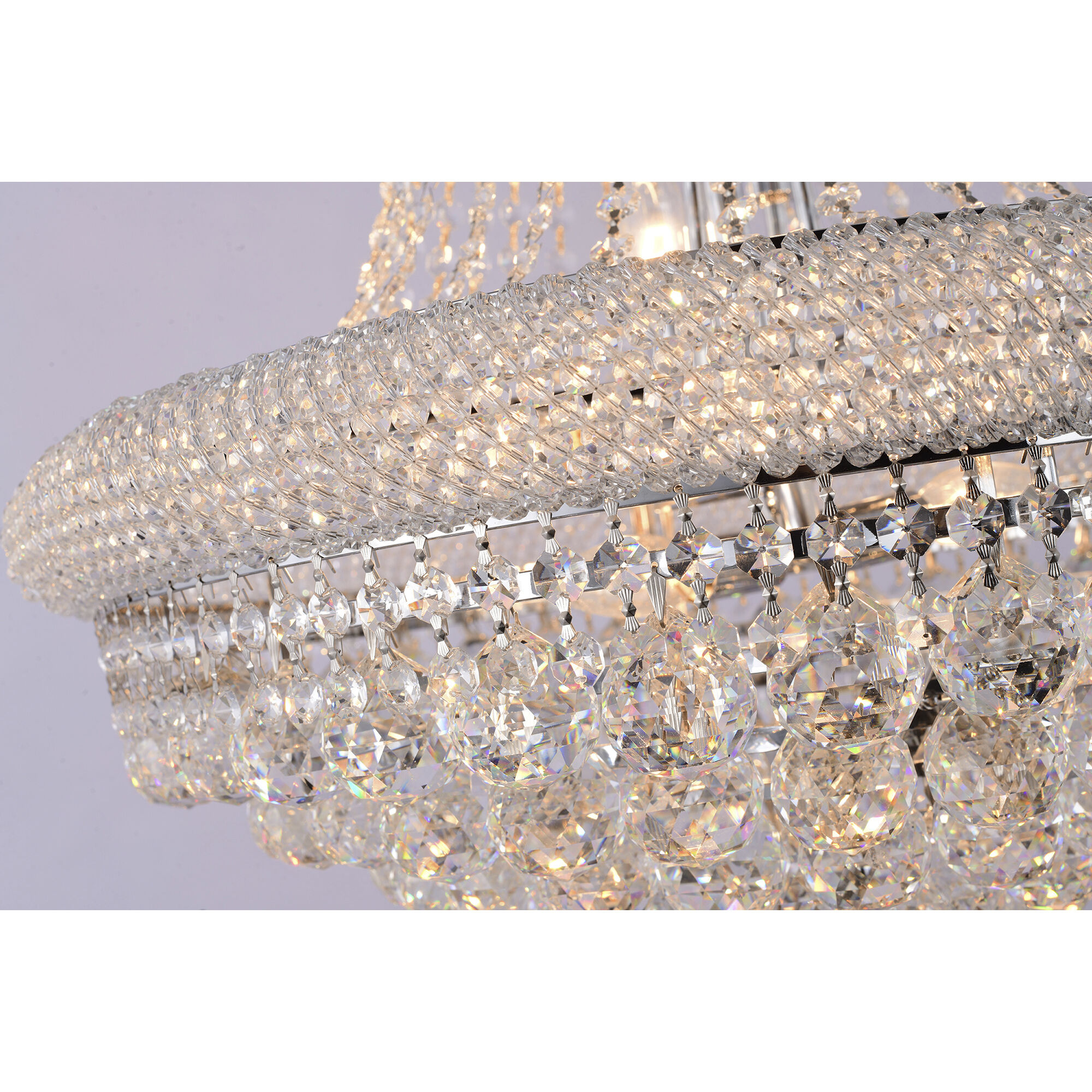 Canada 14 Light 24 inch Chrome Chandelier Ceiling Light