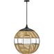 Open Air Maddox 1 Light 24.25 inch Outdoor Pendant/Chandelier