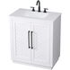 Chase 30 X 34 inch White Bathroom Vanity Cabinet