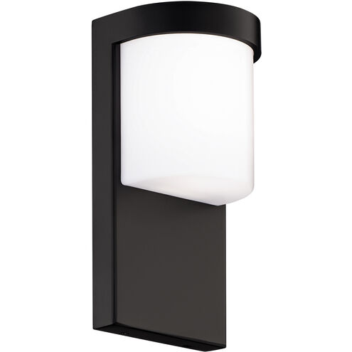Midtown LED 10 inch Black Outdoor Wall Light