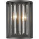 Monarch 2 Light 9 inch Bronze Wall Sconce Wall Light in 4.18