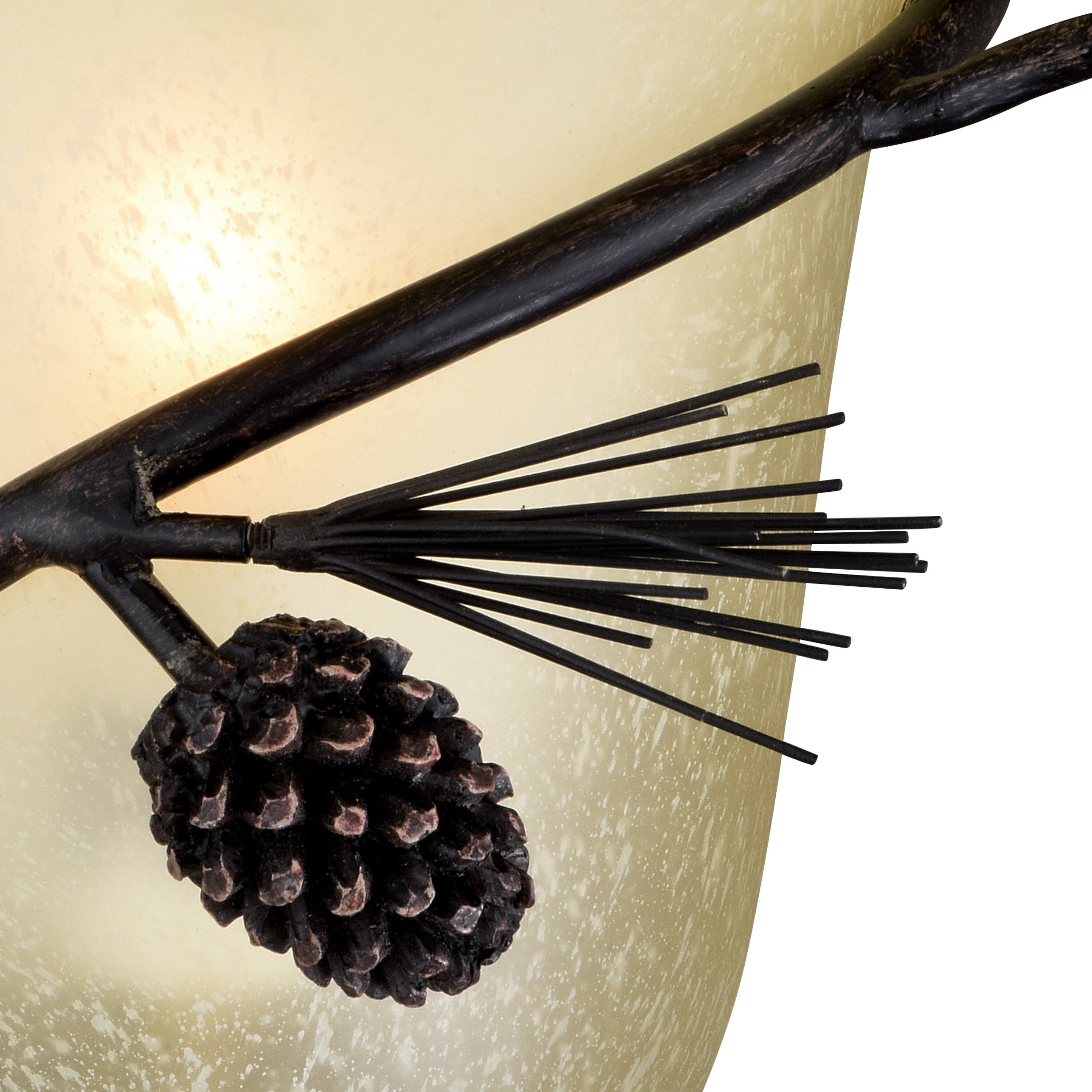 Sierra LED 9 inch Black Walnut Wall Light