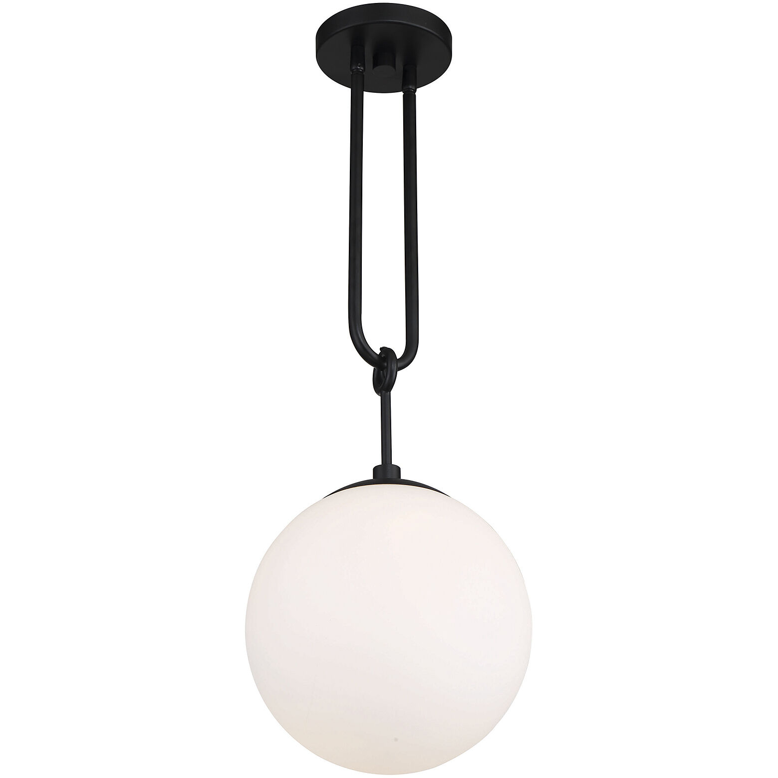 Becker 1 Light 10 inch Matte Black Pendant Ceiling Light, Essentials