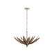 Zanara 3 Light 19 inch Brass Kisser Pendant Ceiling Light