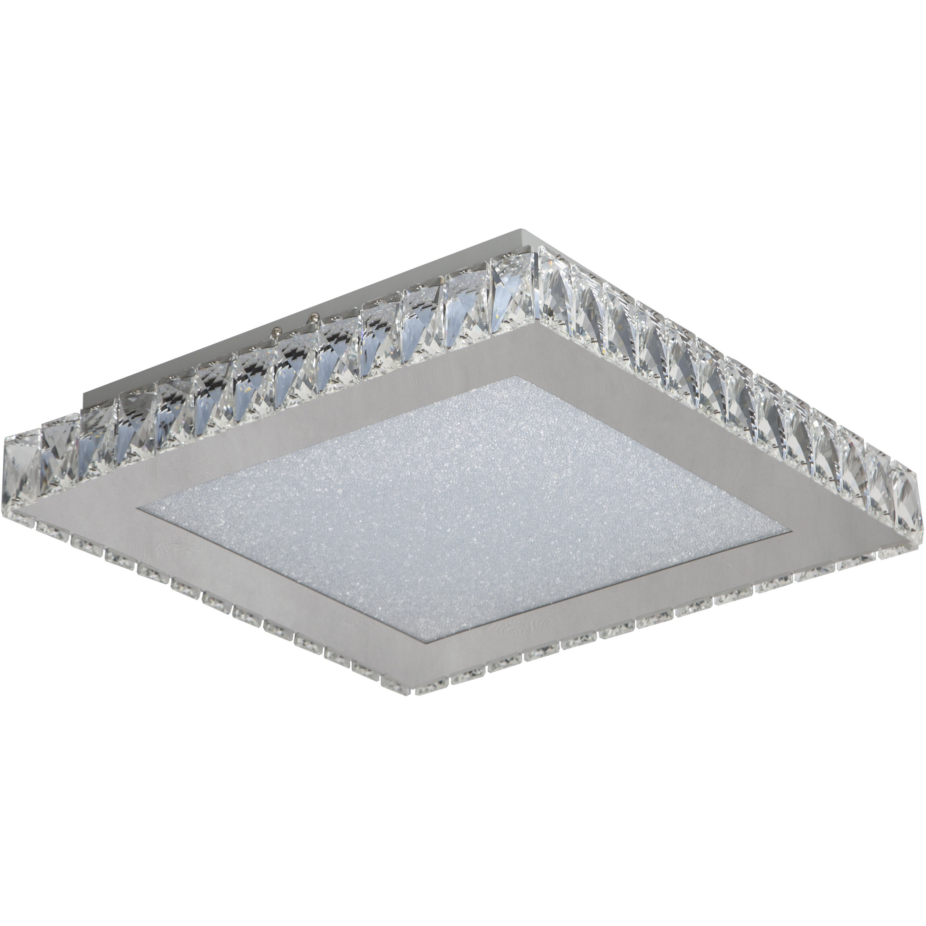 Canada LED 17 inch Chrome Flush Mount Ceiling Light