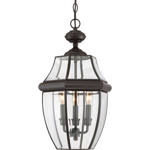 Newbury 3 Light 12.50 inch Outdoor Pendant/Chandelier