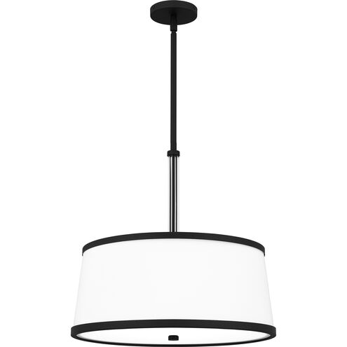Kylen 4 Light 20.5 inch Matte Black Pendant Ceiling Light