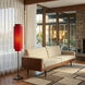 Lollipop 61 inch 14 watt Black Nickel Floor Lamp Portable Light