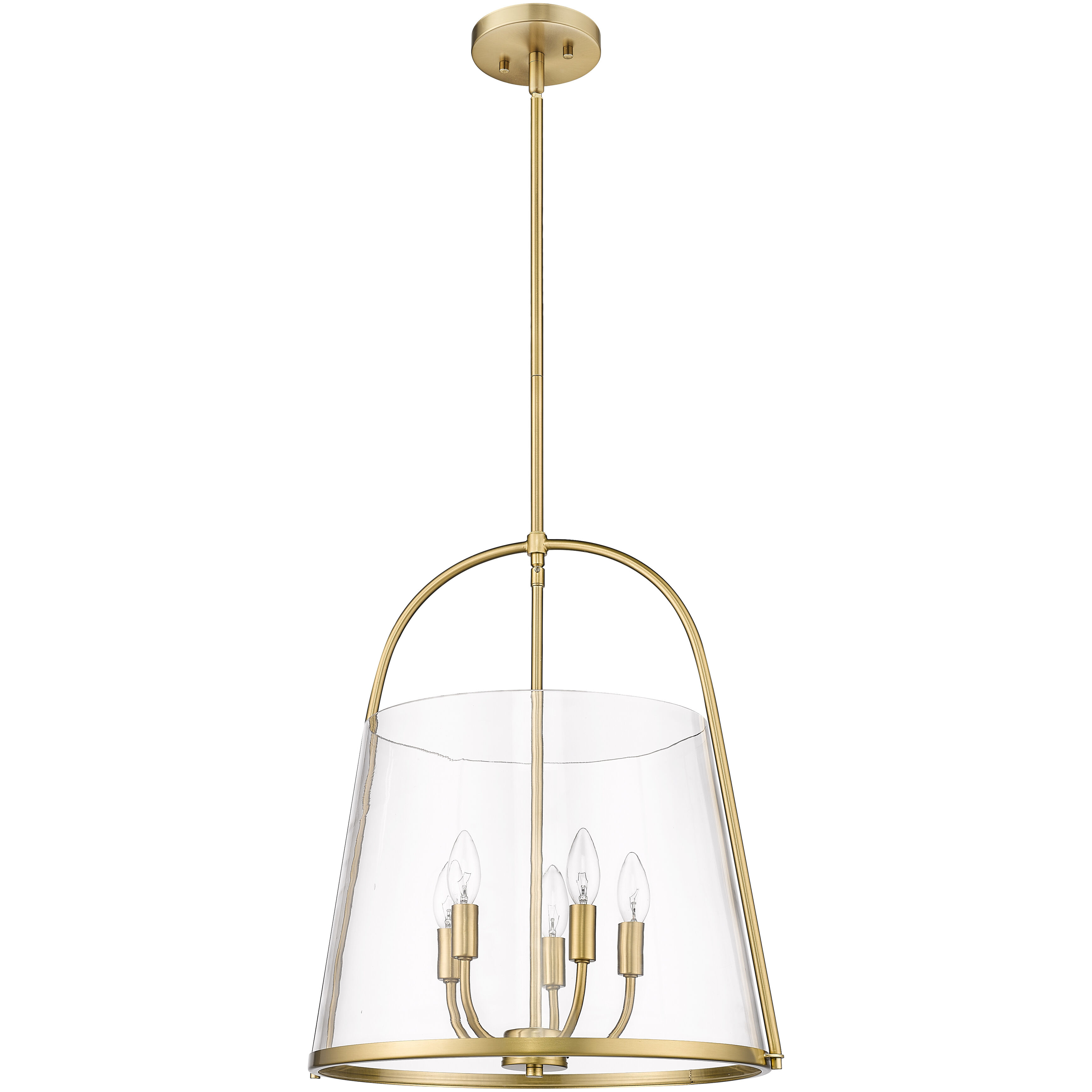 Archis 5 Light 18 inch Modern Gold Pendant Ceiling Light