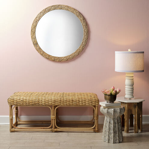 Relief 36 X 36 inch Natural Mirror