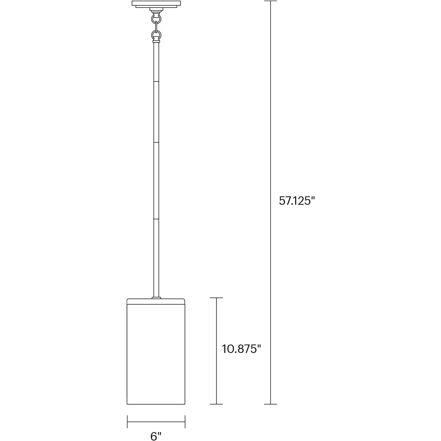 Sean Lavin Zire 1 Light 6 inch Brushed Nickel Pendant Ceiling Light
