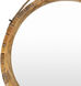 Kentucky 26 X 19 inch Camel Mirror, Round