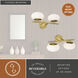 Sloane LED 16 inch Satin Brass Bathroom Light Wall Light in 2