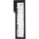 Hawthorne LED 8 inch Black Outdoor Wall Light, dweLED