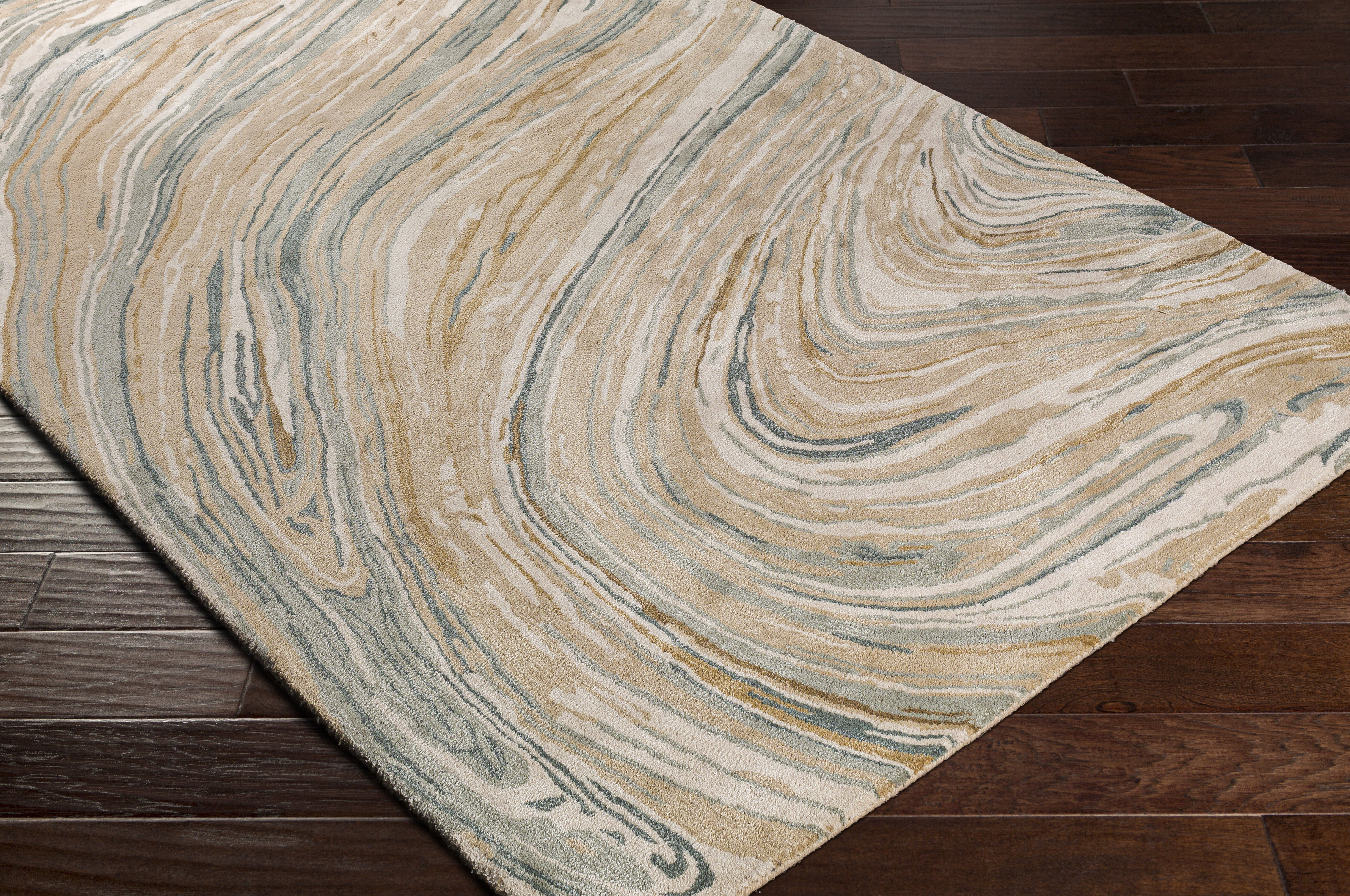 Kavita 144 X 106 inch Tan Rug in 9 X 12, Rectangle