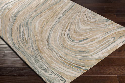 Kavita 96 X 30 inch Tan Rug in 2.5 x 8, Runner