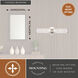 Levitt LED 19.25 inch Polished Nickel Bathroom Light Wall Light