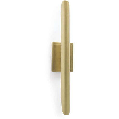 Redford 2 Light 4.25 inch Natural Brass Wall Sconce Wall Light