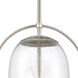 Connection 2 Light 12 inch Satin Nickel Pendant Ceiling Light