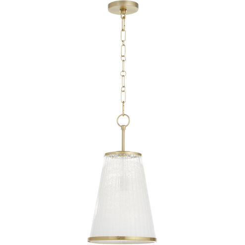 Providence 1 Light 19.5 inch Aged Brass Pendant Ceiling Light