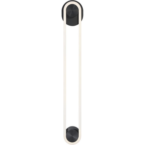 Swing 1 Light 36 inch Black Outdoor Wall Sconce