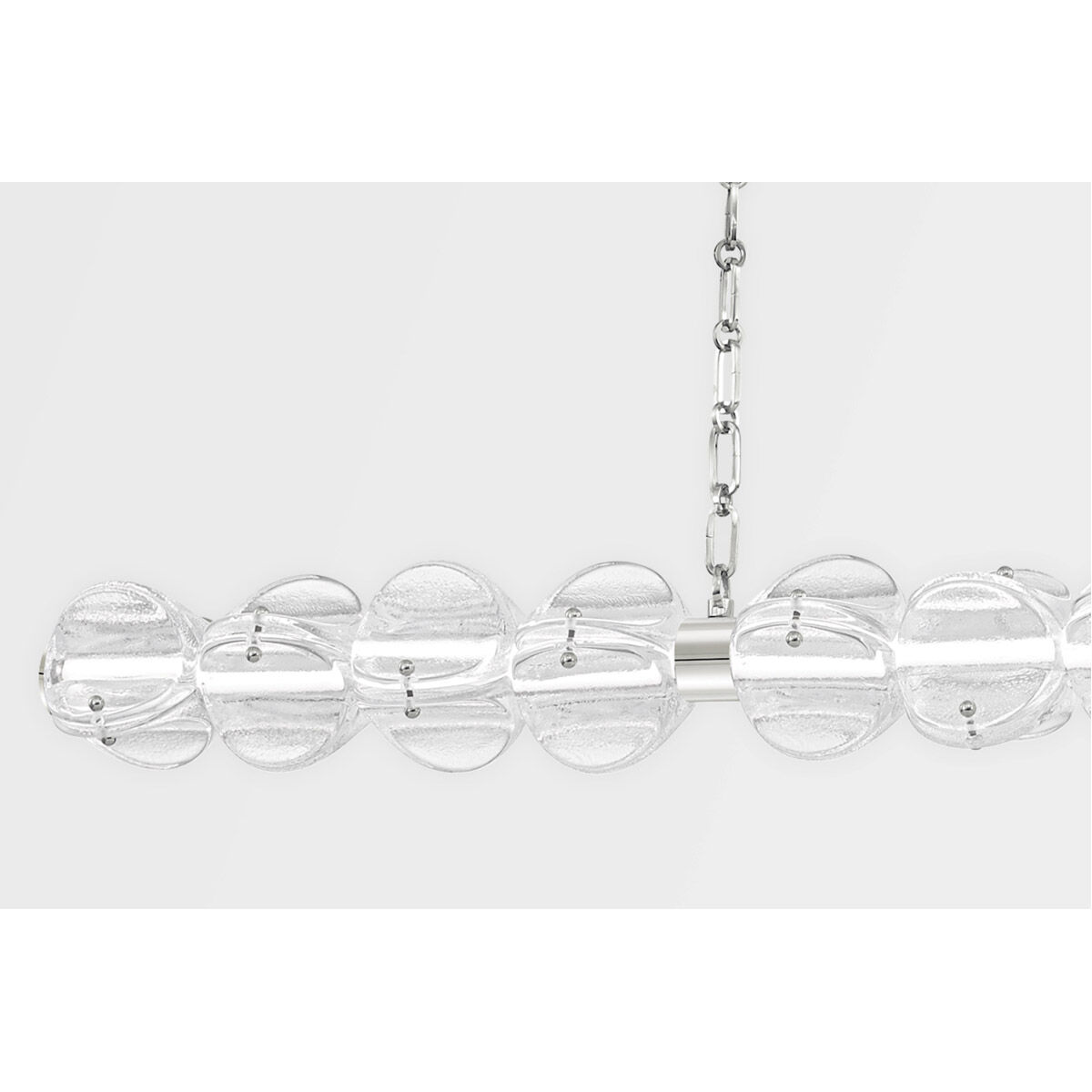 Lindley LED 50 inch Polished Nickel Island Light Ceiling Light