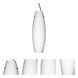 Suzi 18 1 Light Black Cord Pendant Ceiling Light