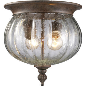 Belmont 2 Light 10.00 inch Outdoor Ceiling Light