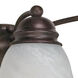 Empire 3 Light 20.5 inch Old Bronze Vanity Light Wall Light