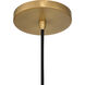 Langford 1 Light 12 inch Legacy Brass Pendant Ceiling Light