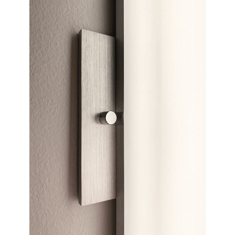 Moirlite Wall Sconce Wall Light in Aluminum