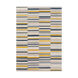 City 87 X 63 inch Mustard/Charcoal/Light Gray/Beige/Khaki/Taupe Rugs, Rectangle