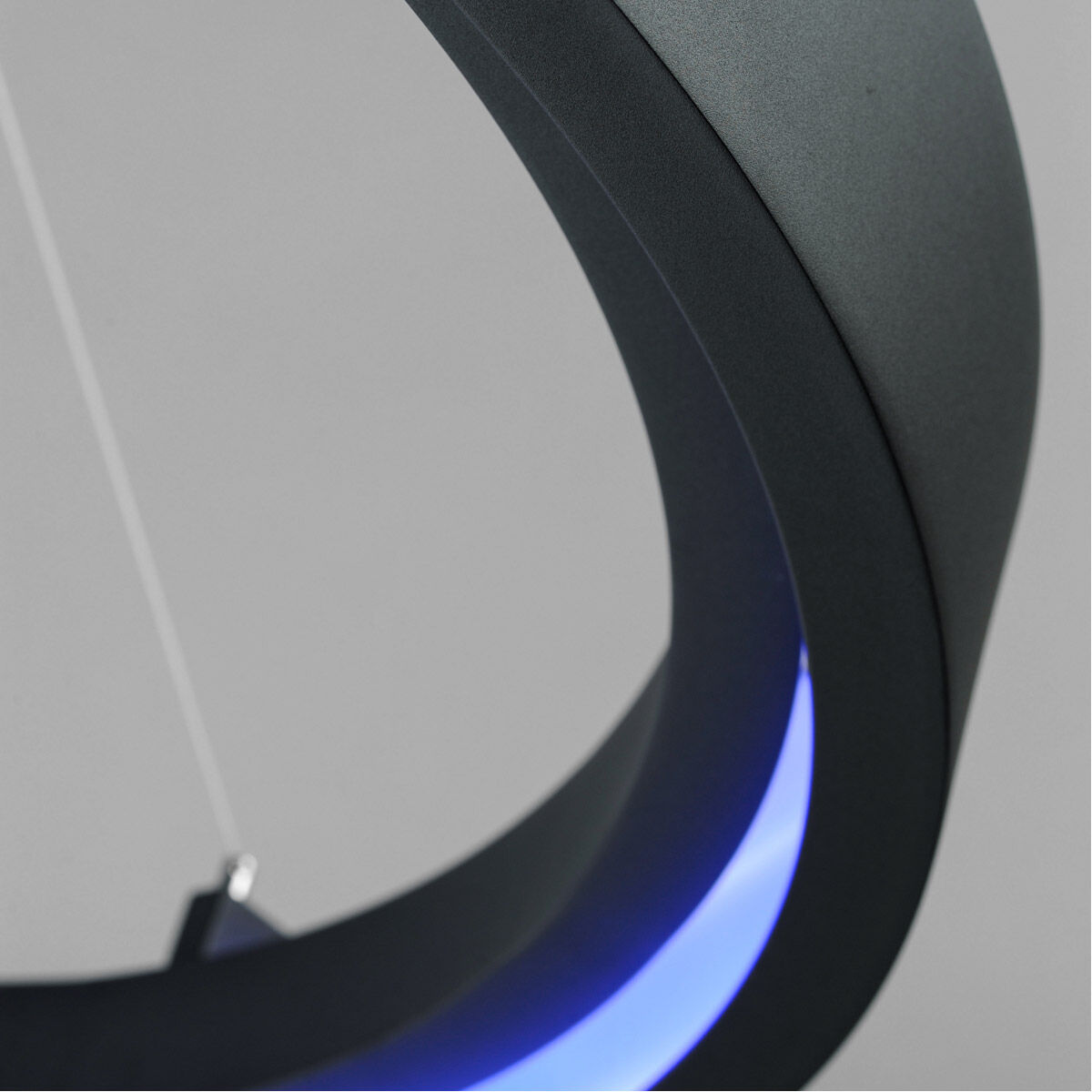 iCorona WiZ LED 35.5 inch Black Suspension Pendant Ceiling Light