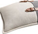 Branson 22 inch Medium Gray Pillow Kit, Lumbar