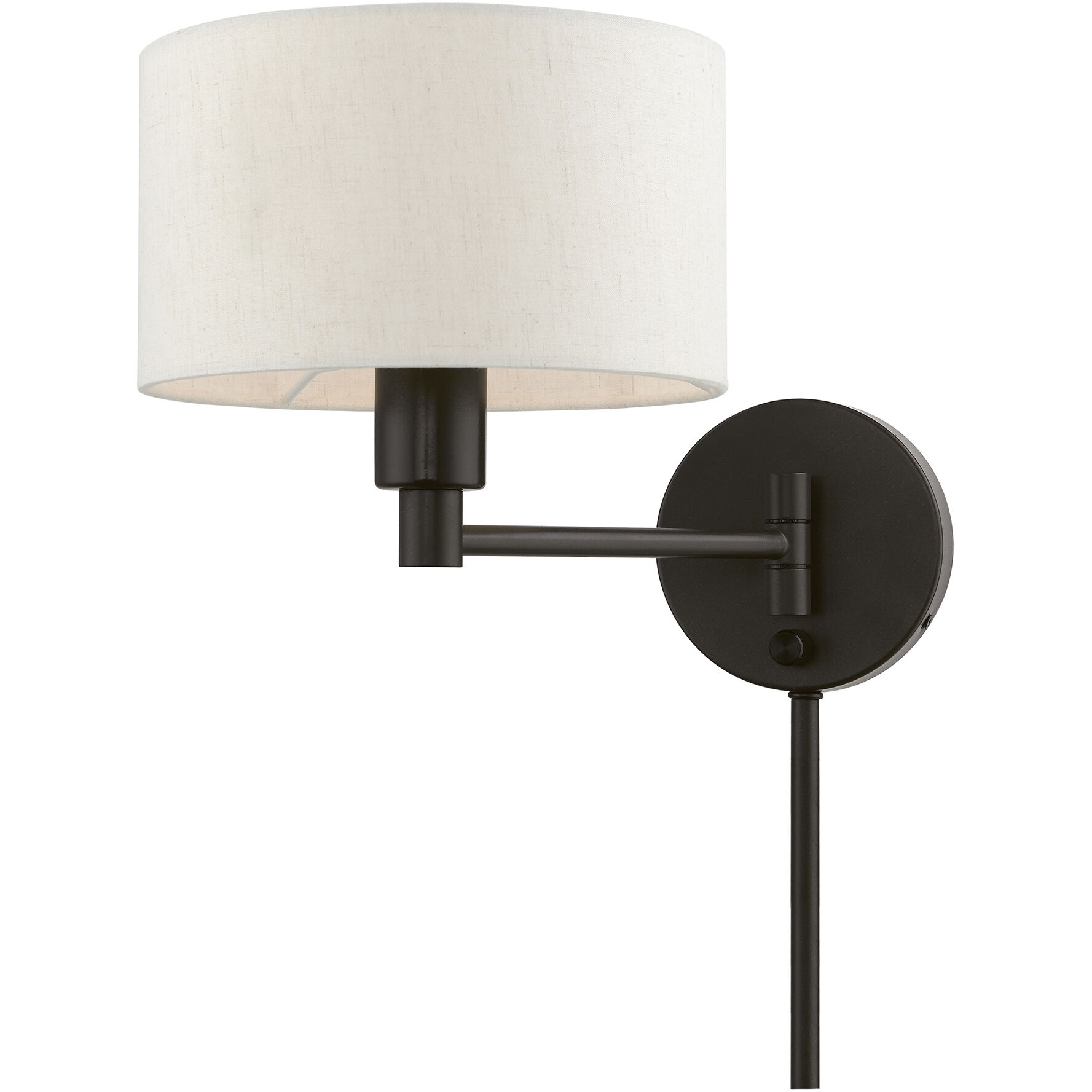 Allison 15 inch 60.00 watt English Bronze Swing Arm Wall Lamp Wall Light