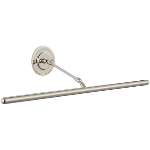 Amber Lewis Emery 18 watt 30 inch Polished Nickel Picture Light Wall Light