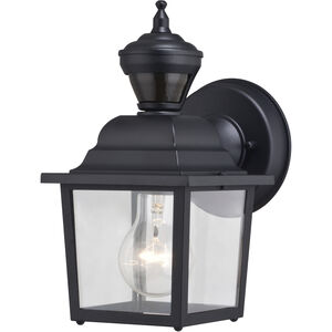 Bedford Textured Black Outdoor Motion Sensor