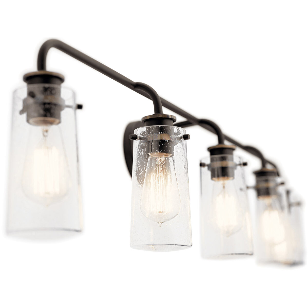 Braelyn 5 Light 44 inch Olde Bronze Wall Mt Bath 5 Arm Or More Wall Light