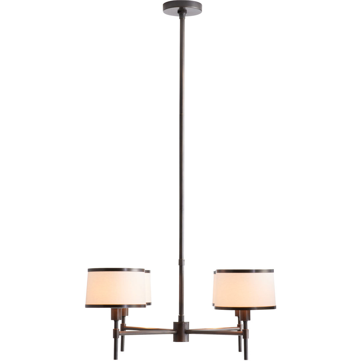 Luciano 4 Light 28 inch Bronze Chandelier Ceiling Light