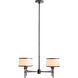 Luciano 4 Light 28 inch Bronze Chandelier Ceiling Light