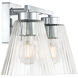 Riville 2 Light 13.75 inch Chrome Bathroom Vanity Light Wall Light