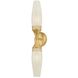 Pennebrook 2 Light 4.75 inch Vintage Gold Leaf ADA Wall Sconce Wall Light
