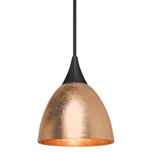 Divi 1 Light Black Cord Pendant Ceiling Light