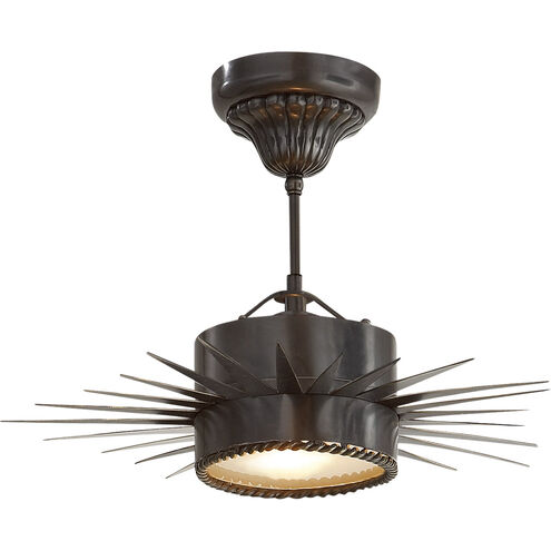 Suzanne Kasler Soleil 1 Light 16 inch Bronze Semi-Flush Mount Ceiling Light, Small