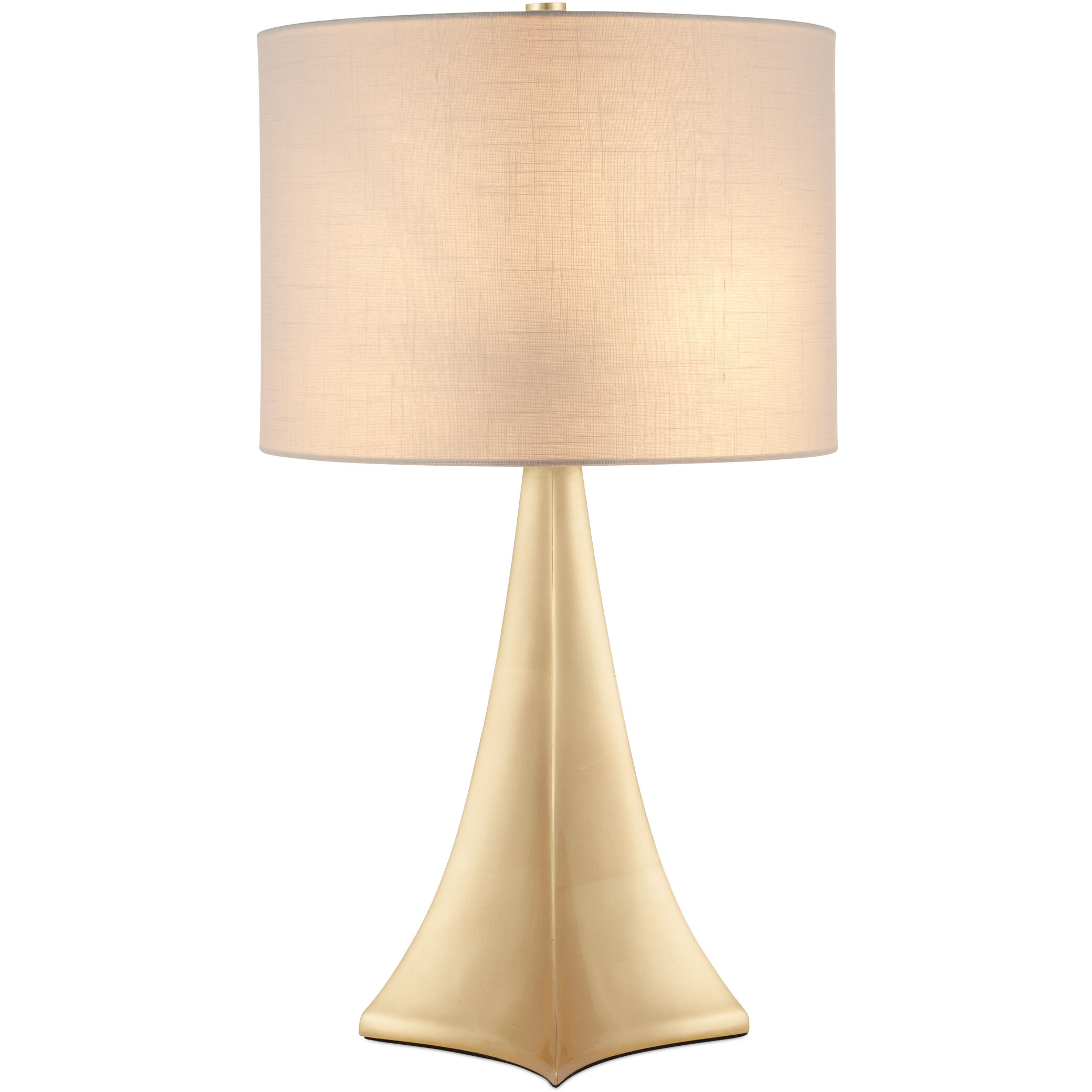 Cassia 25 inch 60.00 watt Gold Leaf Table Lamp Portable Light