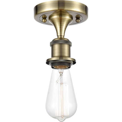 Ballston Bare Bulb 1 Light 4.50 inch Semi-Flush Mount
