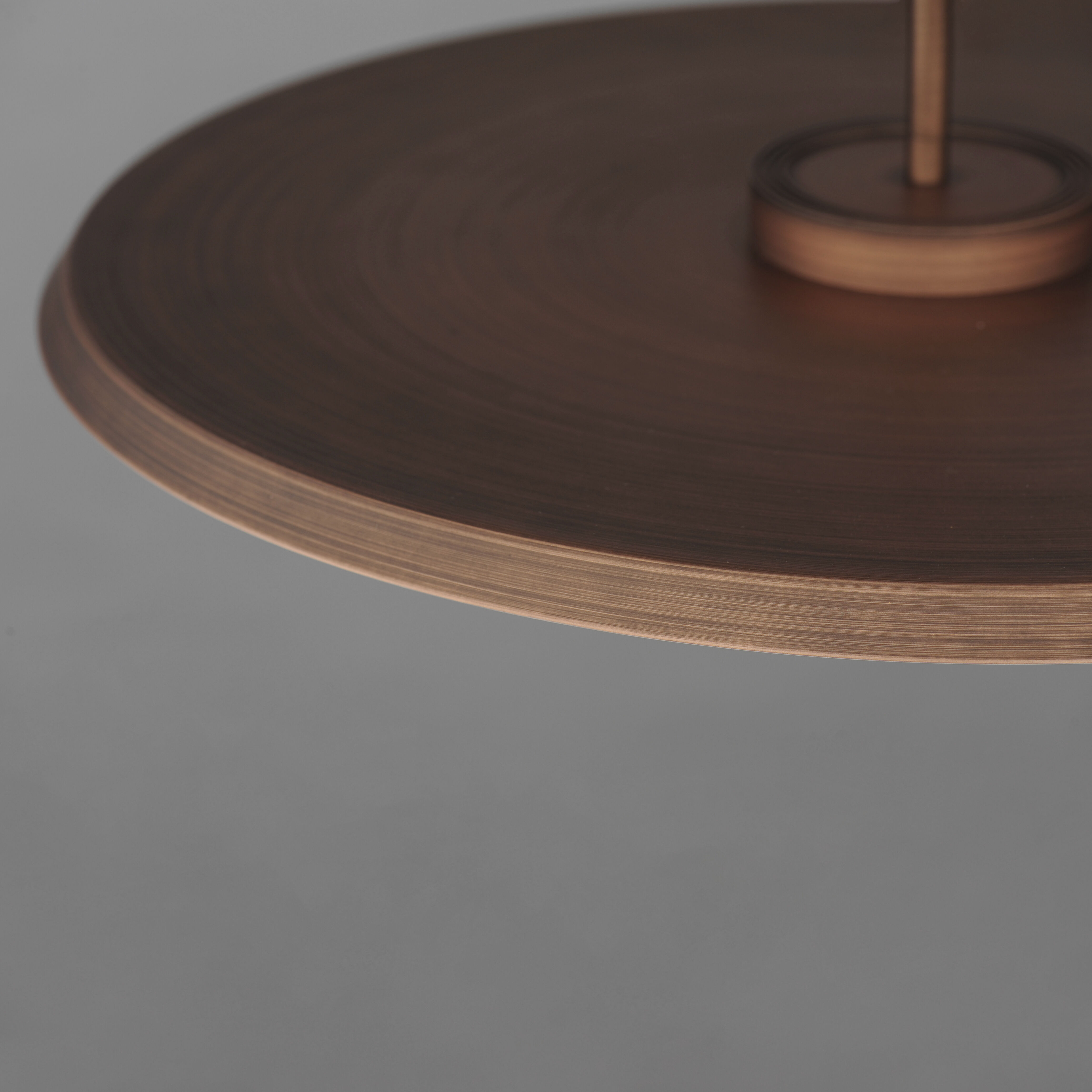 Berliner LED 19.75 inch Antique Copper Single Pendant Ceiling Light